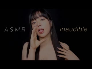 rose asmr inaudible mouth sounds (ear to ear)